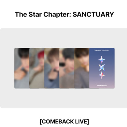 TXT The Star Chapter: SANCTUARY (COMEBACK LIVE/STUDIO CHOOM GIFT)