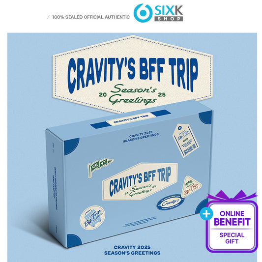 CRAVITY 2025 SEASON'S GREETINGS [CRAVITY'S BFF TRIP] (Online Benefit)