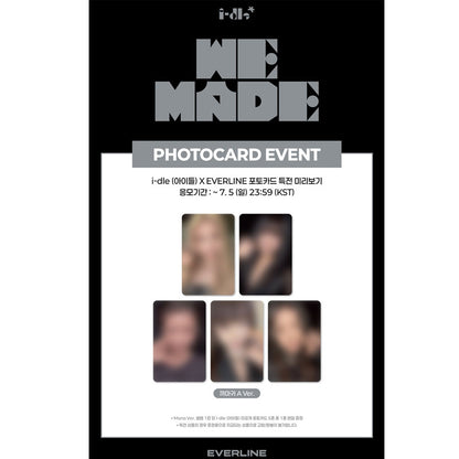 i-dle - 9th Mini Album [We Made] Mono Ver. (Online Benefit)(FIRST PRESS ONLY [END])