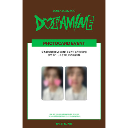 DOH KYUNG SOO(D.O.) - The 4th Mini Album [DOPAMINE] Standard Ver.(Online Benefit)