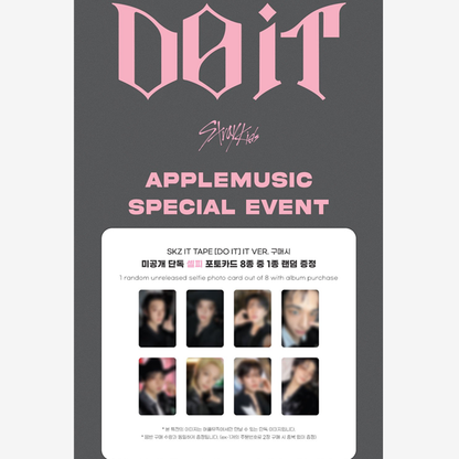 Stray Kids SKZ IT TAPE [DO IT] IT VER. MEMBER CHOICE (Standard Edition) (Online Benefit)