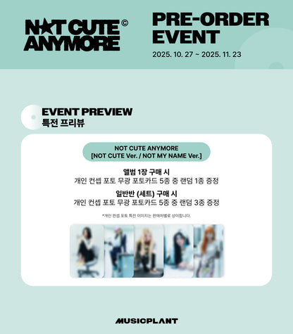 ILLIT 1st Single Album [NOT CUTE ANYMORE] (Online Benefit)