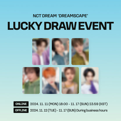 NCT DREAM The 4th Album [DREAMSCAPE] (Vertical Flip / +Lucky draw)(Choice Member)