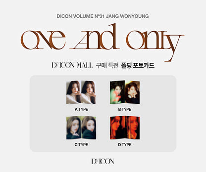 DICON VOLUME N31 - JANG WONYOUNG(IVE) ONE AND ONLY (Online Benefit)