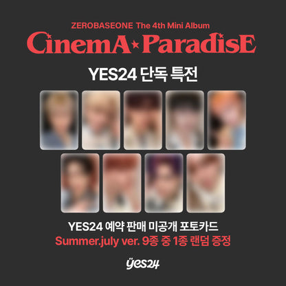 Zerobaseone Mini 4th Album [Cinema Paradise] (+Online Benefit)