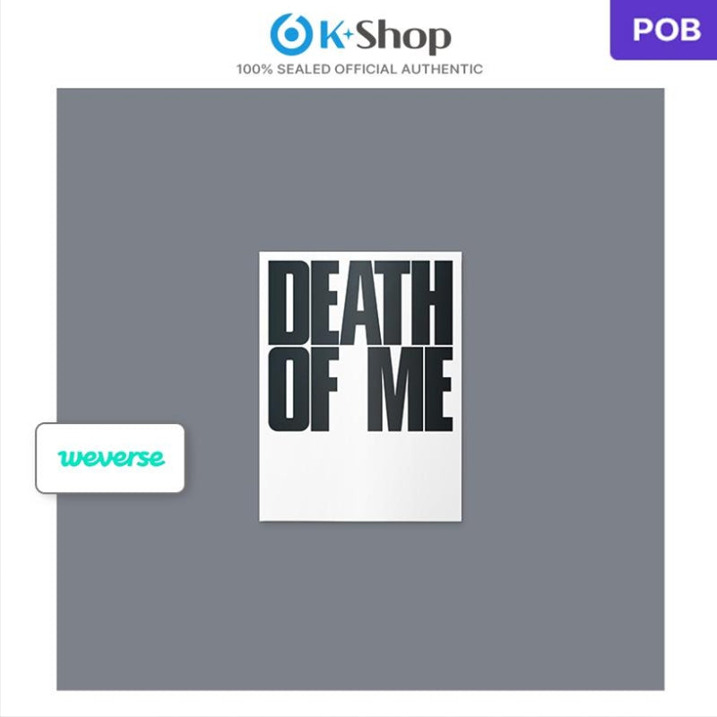 EVAN – 1st Mini Album [Death of Me]  Weverse Albums Ver (Online Benefit)