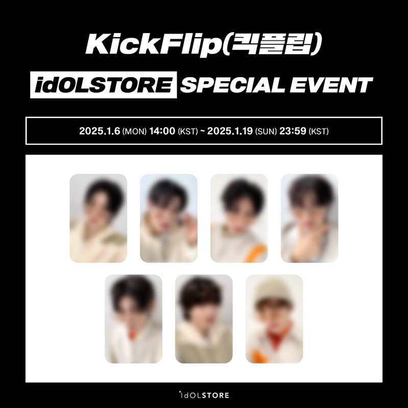 KickFlip 1th Mini Album [Flip it, Kick it!](Umm Great ver.) DIgipack (Online Benefit)