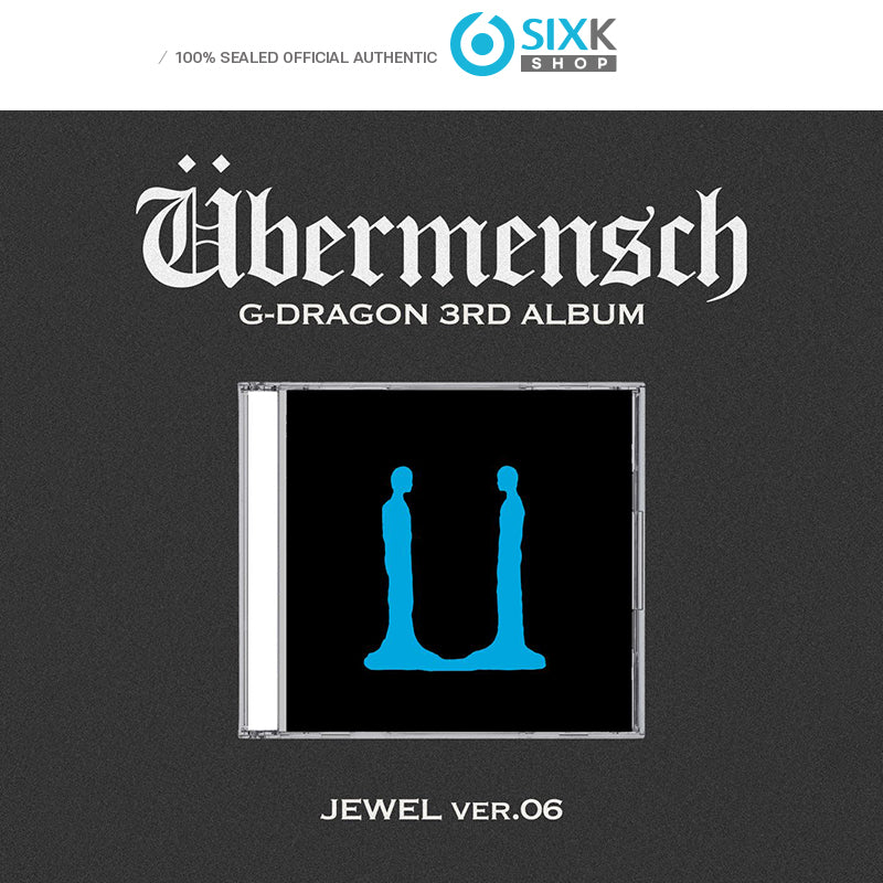 G-DRAGON 3RD ALBUM [Übermensch] JEWEL Case ver. (+Online Benefit)