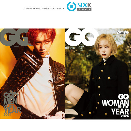 GQ - TXT YEONJUN / aespa WINTER Cover 2 TYPE [DEC 2024]