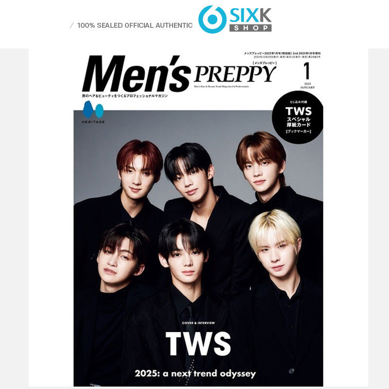 Men's Preppy Japan Magazine - TWS (JAN ISSUE 2024)