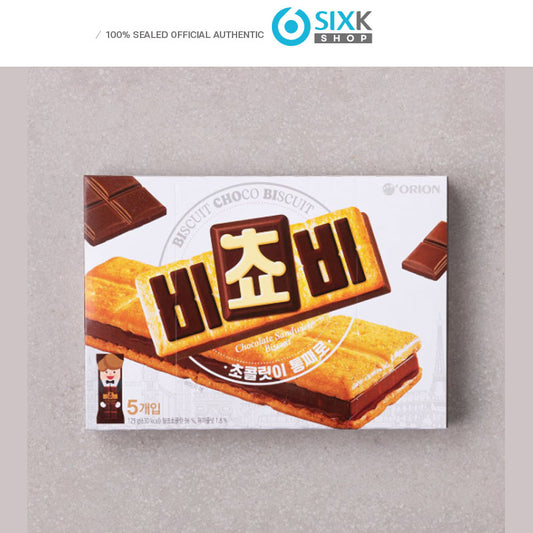 ORION BICHOBI (Korea Chocolate Sandwich Biscuit) 125g