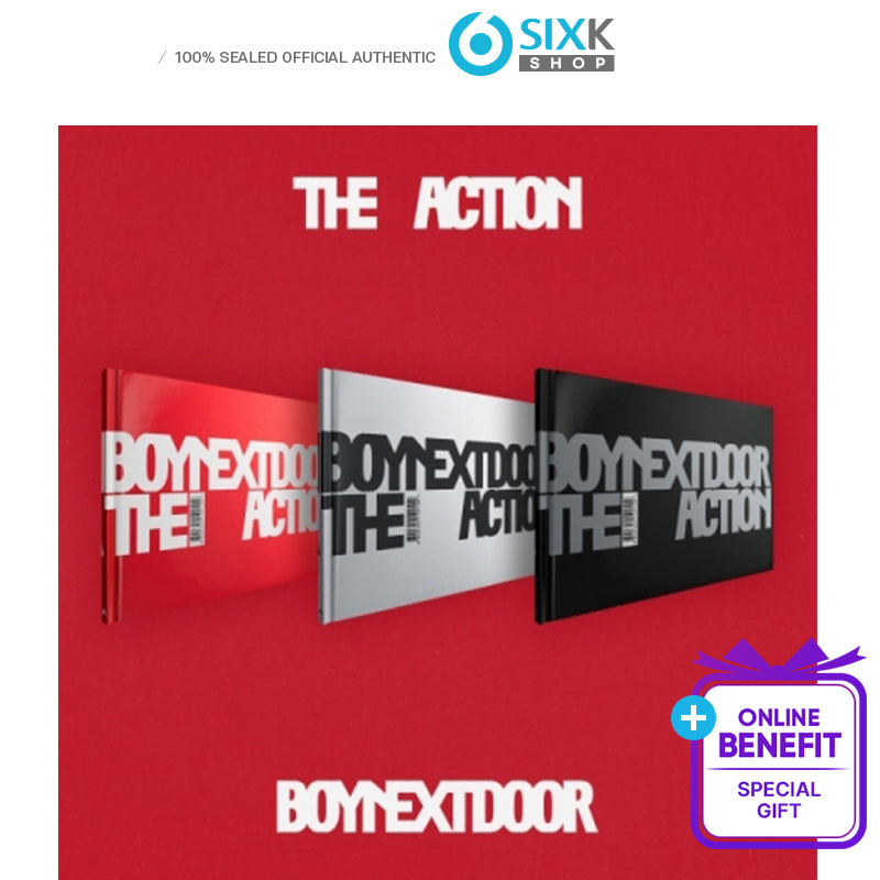 BOYNEXTDOOR 5th album [The Action] (Online Benefit)