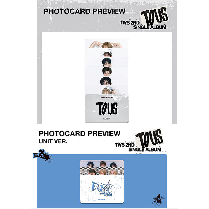 TWS - 2nd Single Album [TO US] Everglow Ver.(Online Benefit)