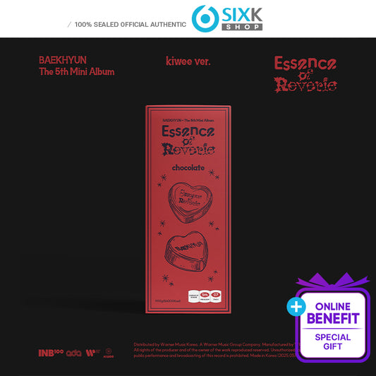 BAEKHYUN - MINI 5th [Essence of Reverie]   Platform Album (Kiwee Ver.)(+Online Benefit)