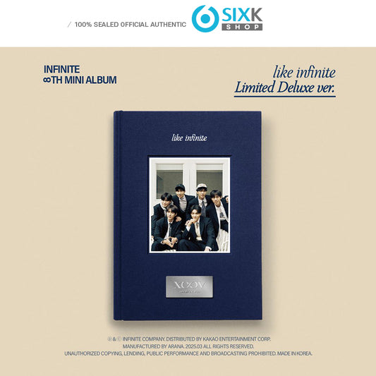 INFINITE - MINI 8TH [LIKE INFINITE]  Limited Deluxe Ver.