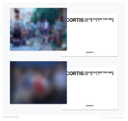 Big Hit New Group CORTIS Mini 1st Album [COLOR OUTSIDE THE LINES] Weverse Albums Ver.(Online Benefit)