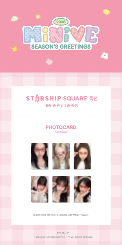 IVE MINIVE 2026 SEASON'S GREETINGS (Online Benefit)