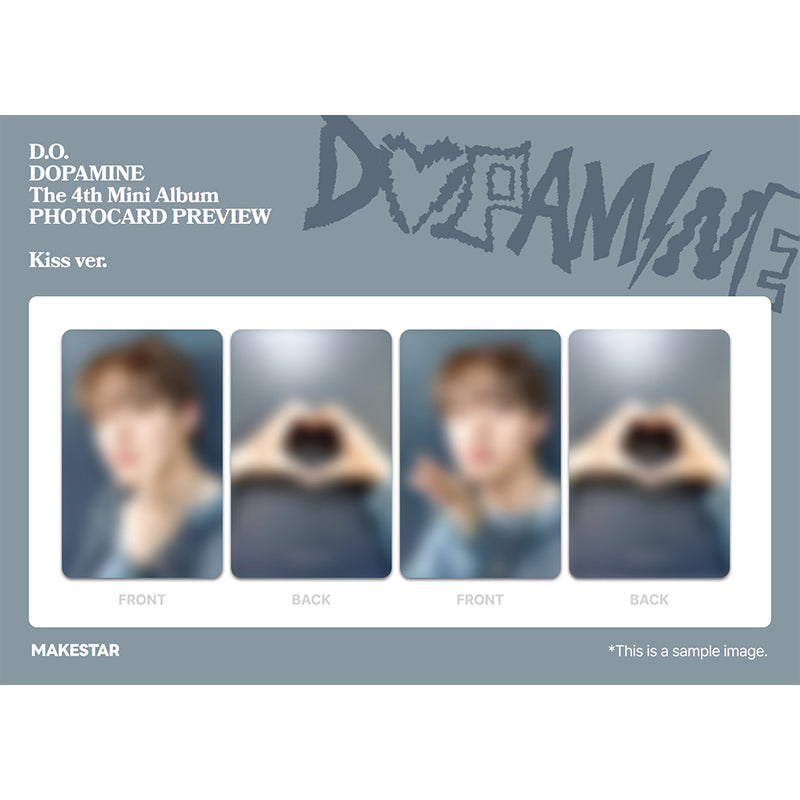 DOH KYUNG SOO(D.O.) - The 4th Mini Album [DOPAMINE] Standard Ver.(Online Benefit)