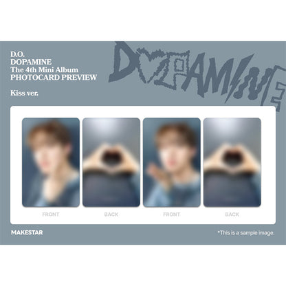 DOH KYUNG SOO(D.O.) - The 4th Mini Album [DOPAMINE] Standard Ver.(Online Benefit)