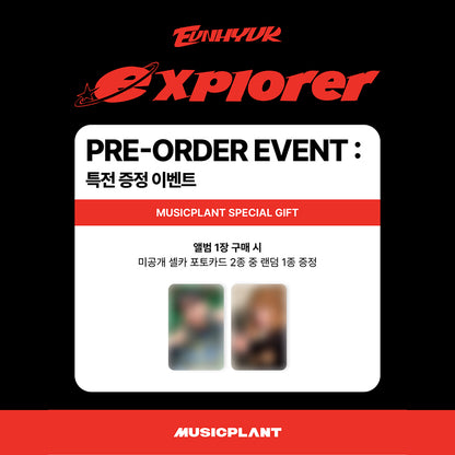 EUNHYUK THE 1ST MINI ALBUM [EXPLORER] - Explorer Ver (Online Benefit)