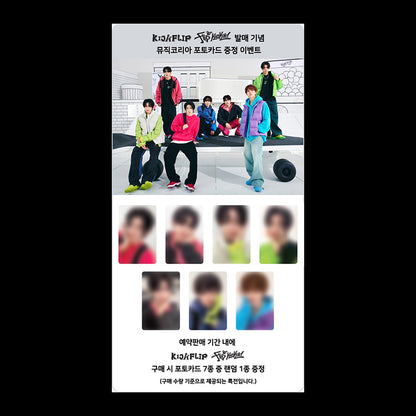 KickFlip 1th Mini Album [Flip it, Kick it!](Umm Great ver.) DIgipack (Online Benefit)