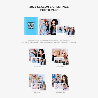 AESPA - 2025 SM ARTIST SEASON’S GREETINGS MD