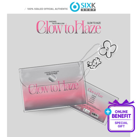 KANGDANIEL - MINI 6th [Glow to Haze]  PVC Pouch Ver. (+Online Benefit)