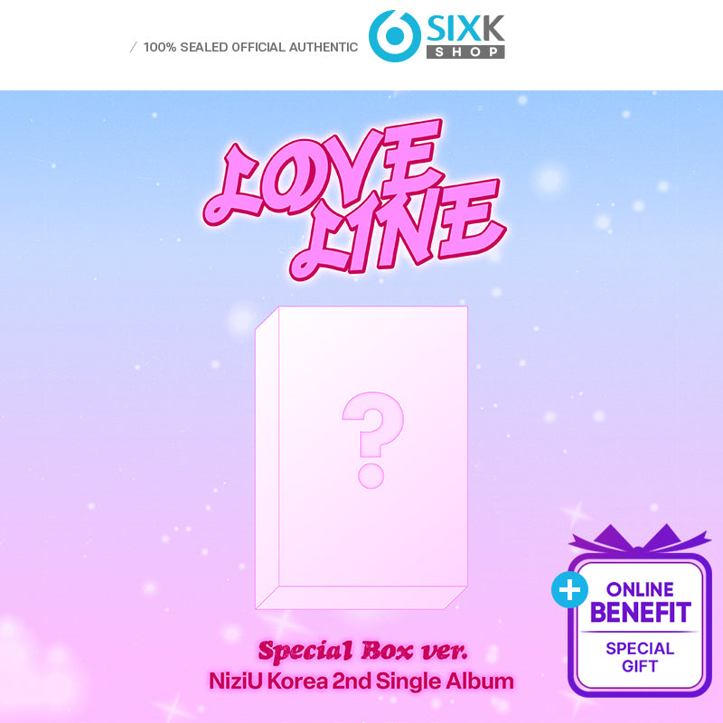 NIZIU SINGLE 2ND ALBUM [LOVE LINE] (Special box ver.)(+Online Benefit)