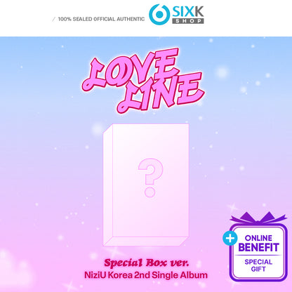 NIZIU SINGLE 2ND ALBUM [LOVE LINE] (Special box ver.)(+Online Benefit)