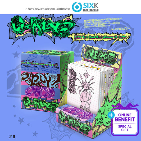 NEXZ - 2ND MINI ALBUM [O-RLY?] Special (BOOKLET SET VER.) (+Online Benefit)