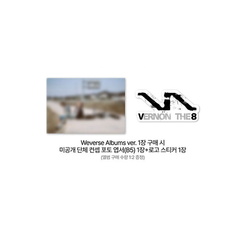 V8 (SEVENTEEN) 1st Mini Album [V8] Weverse Albums ver.(Online
