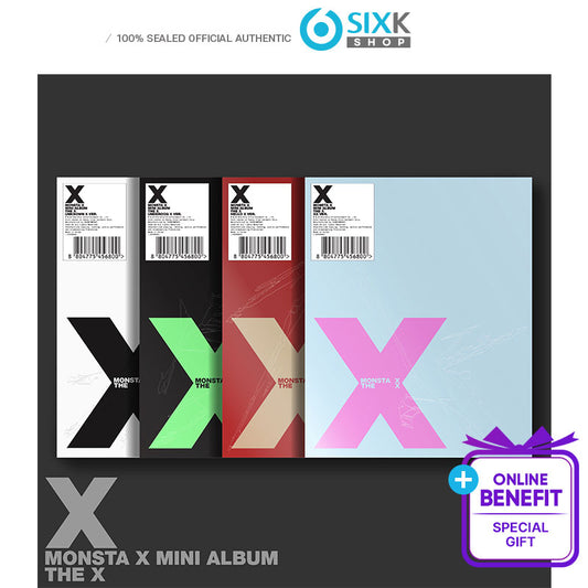 MONSTA X 13th Mini Album [THE X] (Online Benefit)