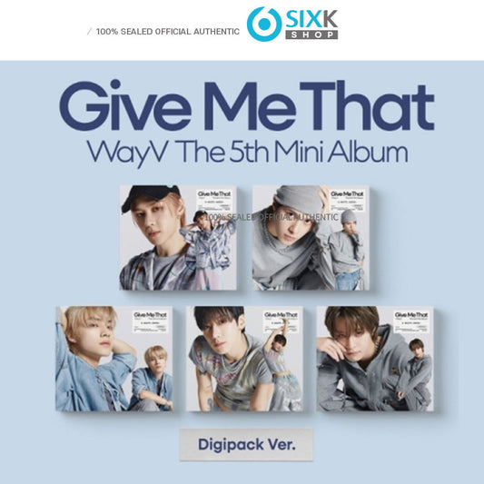 [LUCKY DRAW] WayV 5nd mini Album (Give Me That) Digipack Ver
