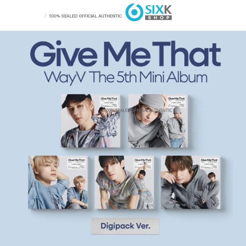 [SMINI/DIGIPACK ver] WayV 5th Mini Album [Give Me That]