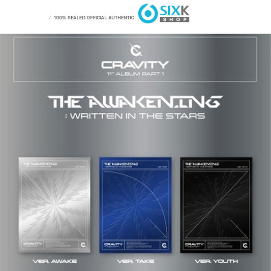 CRAVITY - 1ST FULL ALBUM [PART.1 THE AWAKENING :WRITTEN IN THE STARS]