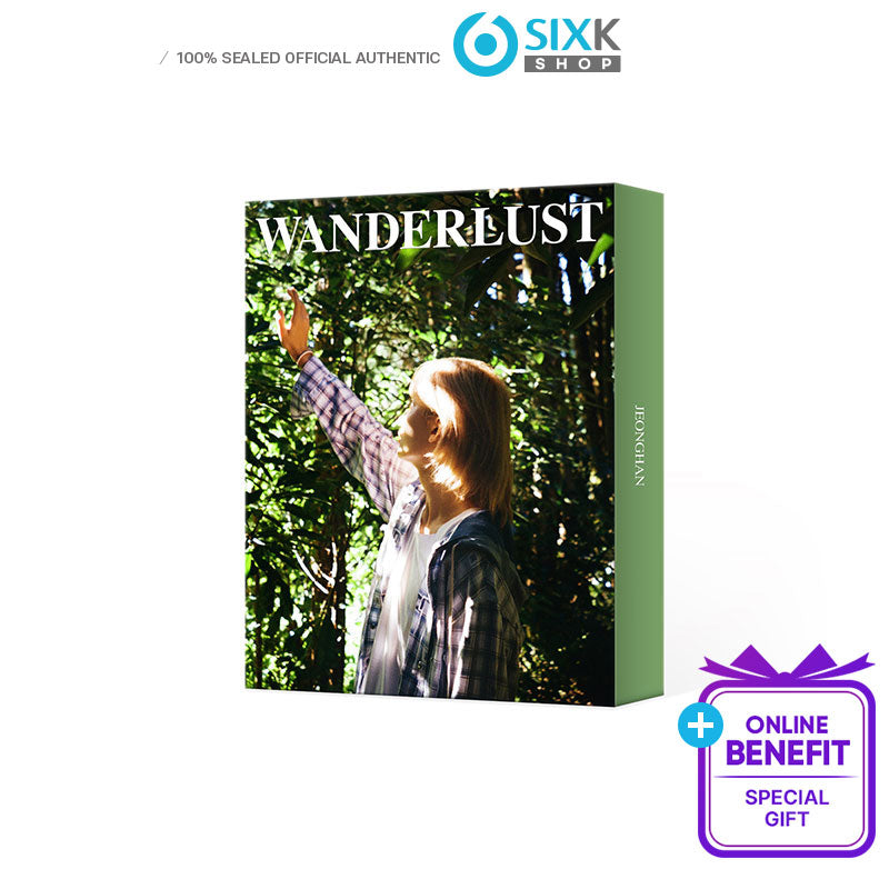 JEONGHAN(SEVENTEEN) 'WANDERLUST' PHOTOBOOK (Online Benefit)