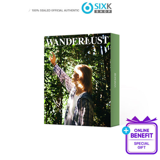 JEONGHAN(SEVENTEEN) 'WANDERLUST' PHOTOBOOK (Online Benefit)