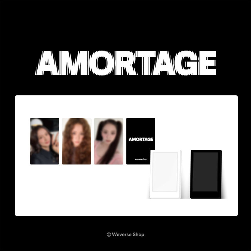 JISOO Mini Album [AMORTAGE] PURPLE Ver /BLACK Ver (EXCLUSIVE EDITION Ver) (+Online Benefit)