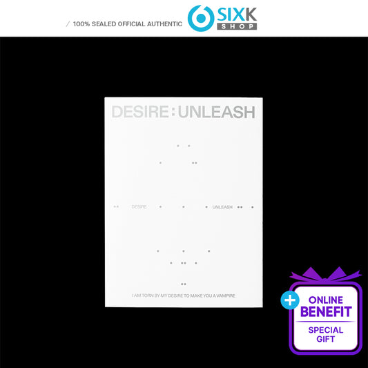 ENHYPEN mini 6th Album [DESIRE : UNLEASH](Weverse Album ver.)(+Online Benefit)
