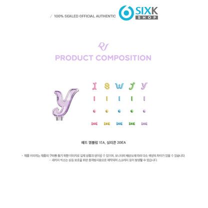 Red Velvet OFFICIAL FANLIGHT Ver.2 & FANLIGHT EMBLEM