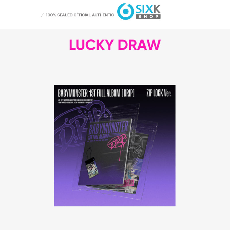 BABYMONSTER 1ST [DRIP] Weverse Winter Holiday (+Luckydraw)